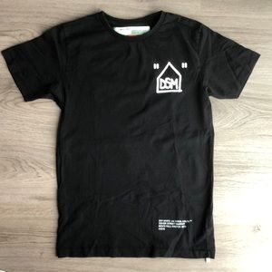Off-White x Dover Street Market (DSM) Gradient Black T-Shirt XS
